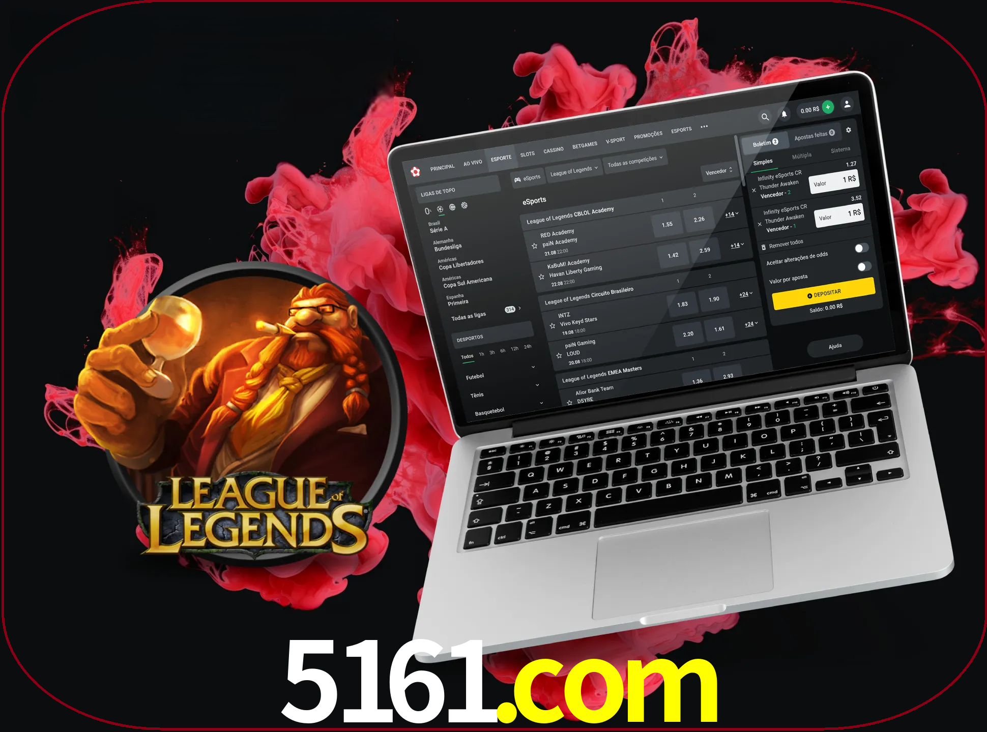 Se é um fã deste jogo, muitos torneios fantásticos que o vão surpreender estão disponíveis no 5161.